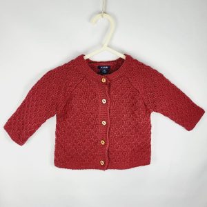 il-etait-une-seconde-fois-boutique-seconde-main-enfants-gilet-bordeaux-3-mois-kiabi-vue-avant