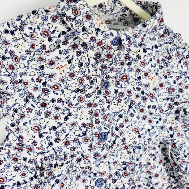 il-etait-une-seconde-fois-boutique-seconde-main-enfants-robe-3-mois-fille-lulu-castagnette-vue-avant-zoom-detail