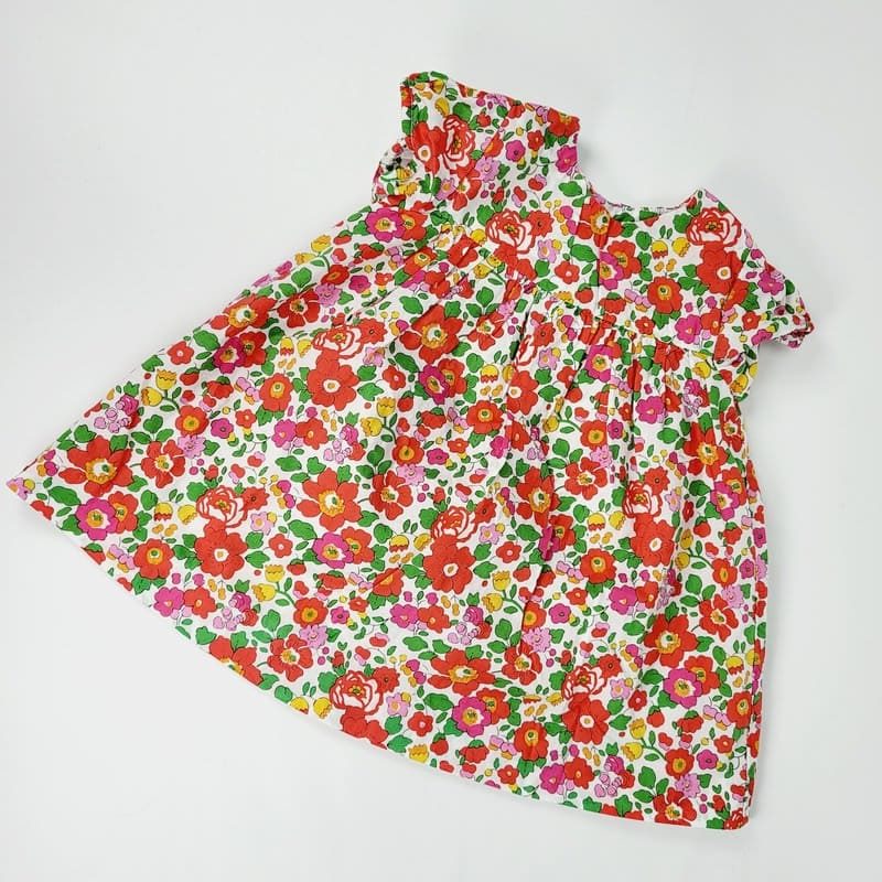il-etait-une-seconde-fois-boutique-seconde-main-enfants-robe-fleurie-fille-3-mois-jacadi-vue-avant