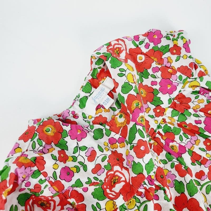 il-etait-une-seconde-fois-boutique-seconde-main-enfants-robe-fleurie-fille-3-mois-jacadi-vue-avant-zoom-etiquette