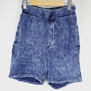il-etait-une-seconde-fois-boutique-seconde-main-enfants-ensemble-tee_shirt-short-effet-jean-9-10-ans-garcon-sans-marque-vue-avant-short