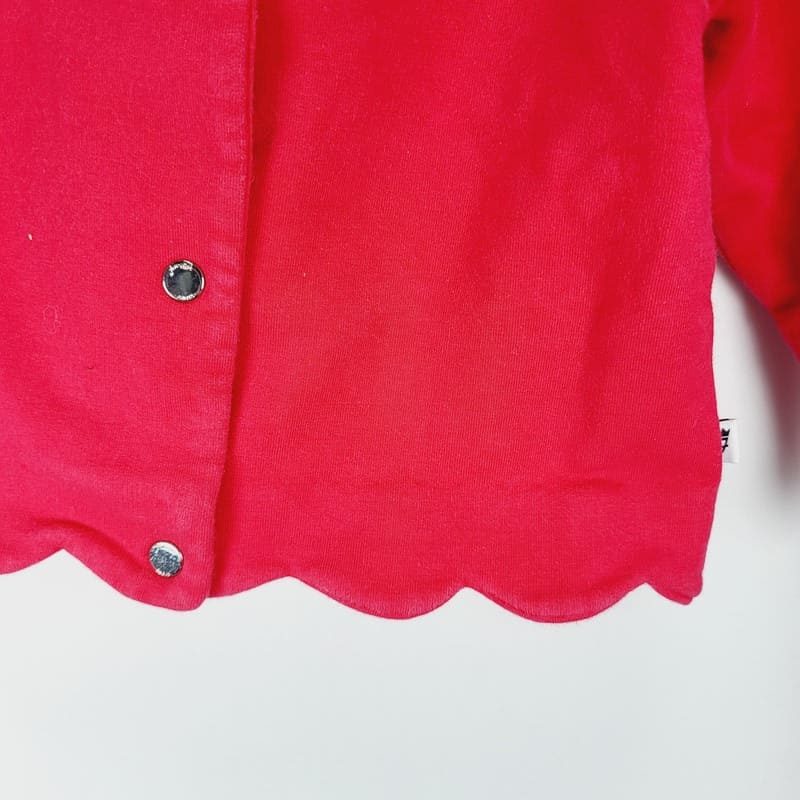 il-etait-une-seconde-fois-boutique-seconde-main-enfants-gilet-rose-12-mois-fille-Jacadi-vue-avant-zoom-detail