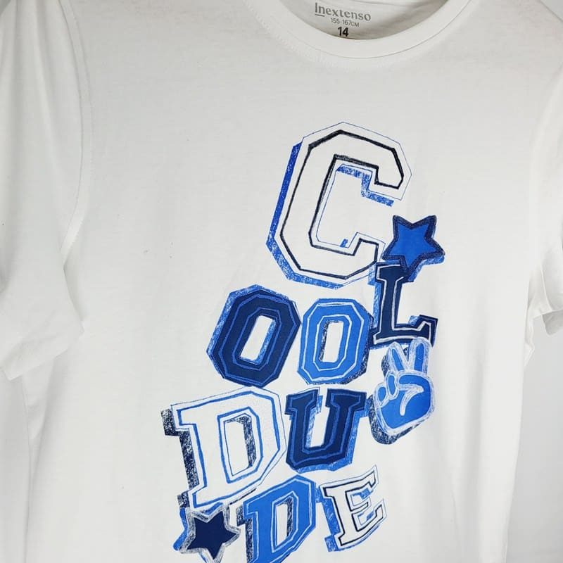 il-etait-une-seconde-fois-boutique-seconde-main-enfants-tee-shirt-blanc-in-extenso-14-ans-garcon-vue-avant-zoom-detail