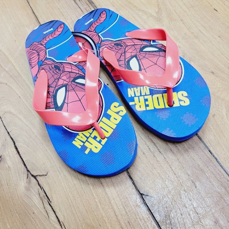 il-etait-une-seconde-fois-boutique-seconde-main-enfants-tongues-neuves-spiderman-bleu-vue-avant