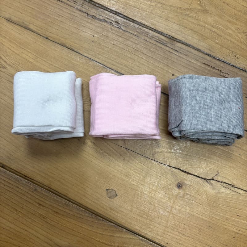il-etait-une-seconde-fois-boutique-seconde-main-enfants-collants-neuf-uni-lot-de-3-blanc-rose-clair-gris