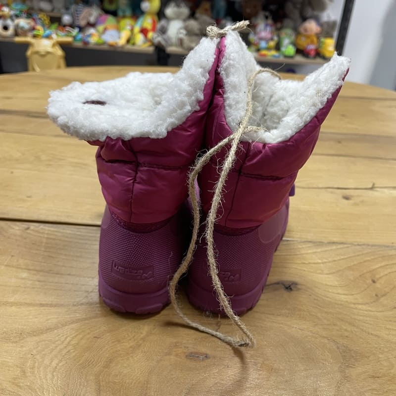 il-etait-une-seconde-fois-boutique-seconde-main-enfants-bottes-ski-rose-T24-25-vue-arriere