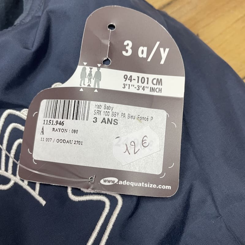 il-etait-une-seconde-fois-boutique-seconde-main-enfants-salopette-ski-bleu-Decathlon-3-ans-vue-etiquette
