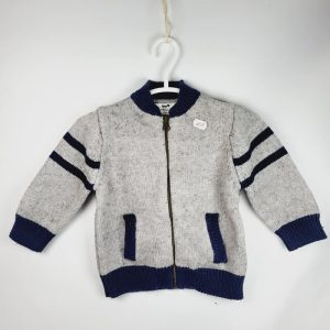 il-etait-une-seconde-fois-boutique-seconde-main-enfants-Gilet-garcon-6-mois-Cyrillus-vue-avant
