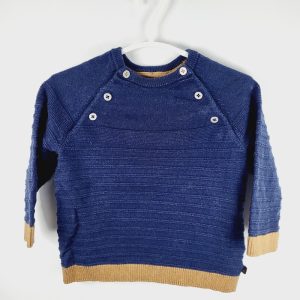 il-etait-une-seconde-fois-boutique-seconde-main-enfants-pull garcon-12-mois-TAO-vue-avant