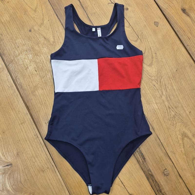 il-etait-une-seconde-fois-boutique-seconde-main-enfants-maillot-de-bain-fille-8-10-ans-tommy-hilfiger-vue-avant