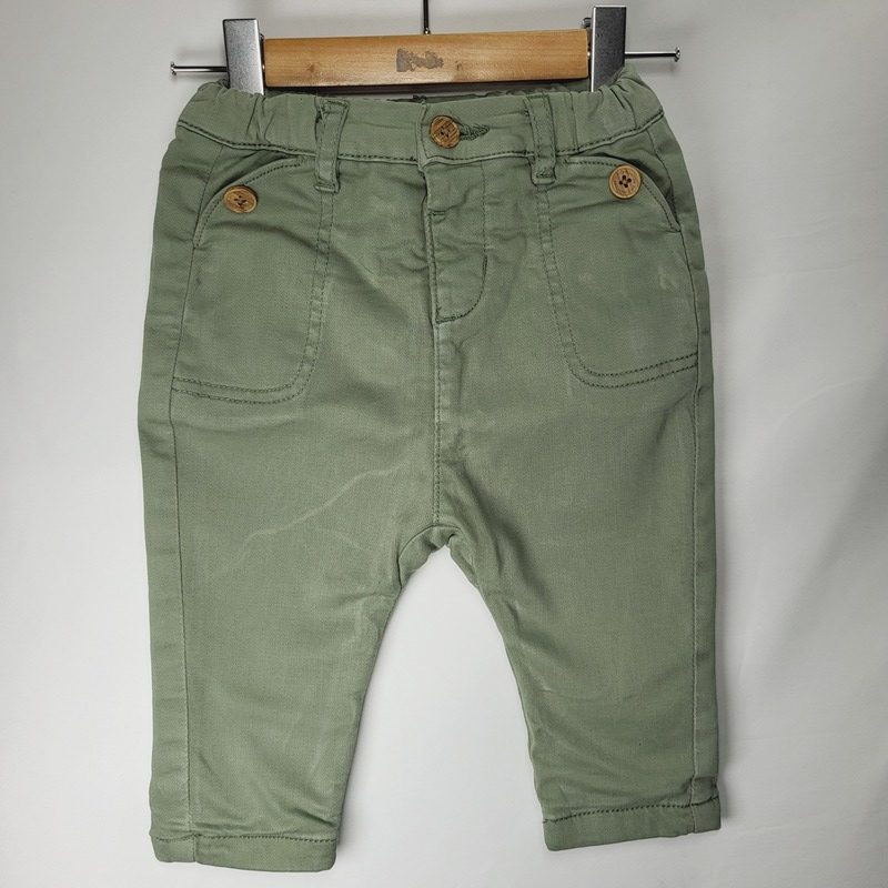 il-etait-une-seconde-fois-boutique-seconde-main-enfants-pantalon-kaki-6-mois-TAO-vue-avant