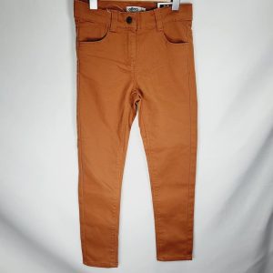 il-etait-une-seconde-fois-boutique-seconde-main-enfants-pantalon-slim-camel-fille-6-ans-kiabi-vue-avant