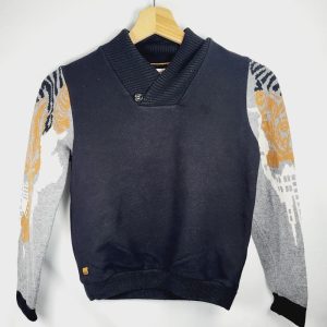 il-etait-une-seconde-fois-boutique-seconde-main-enfants-pull-garcon-10-ans-Catimini-vue-avant