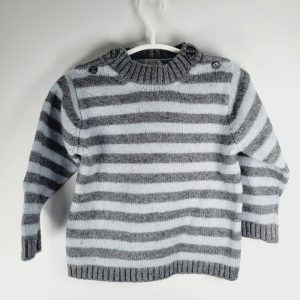 il-etait-une-seconde-fois-boutique-seconde-main-enfants-pull-garcon-12-mois-Gyrillus-vue-avant