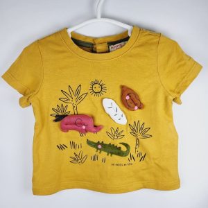 il-etait-une-seconde-fois-boutique-seconde-main-enfants-tee-shirt-jaune-moutarde-6-mois-DPAM-vue-avant