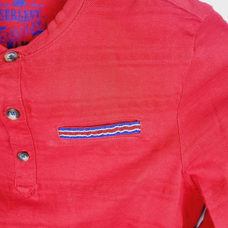 il-etait-une-seconde-fois-boutique-seconde-main-enfants-tee-shirt-longue-manche-garcon-10-ans-Sergent-major-vue-details