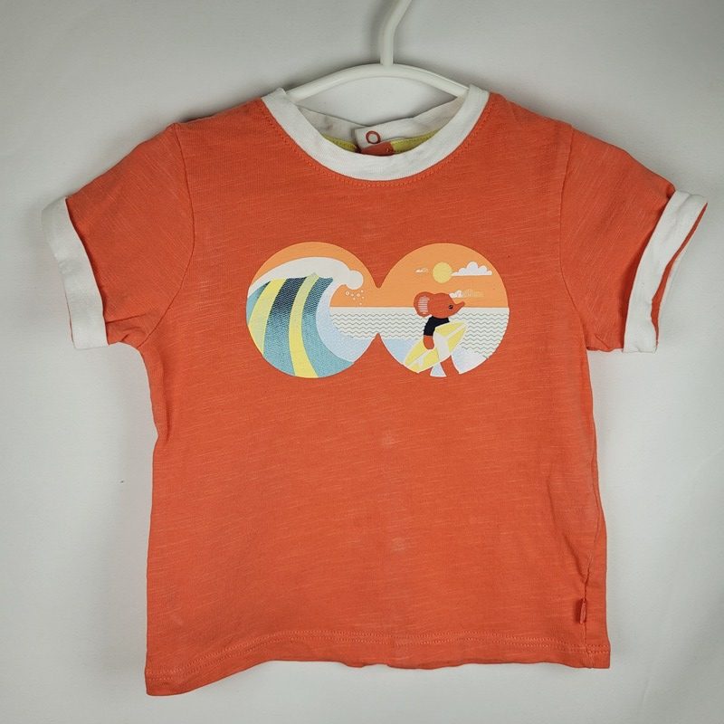 il-etait-une-seconde-fois-boutique-seconde-main-enfants-tee-shirt-manches-courtes-garcon-6-mois-Okaidi-vue-avant