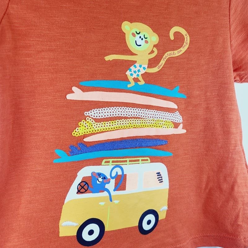 il-etait-une-seconde-fois-boutique-seconde-main-enfants-tee-shirt-orange-6-mois-DPAM-vue-detail