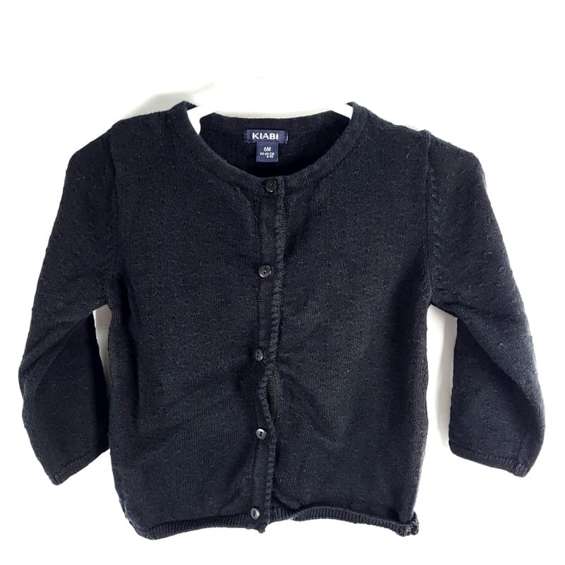 il-etait-une-seconde-fois-boutique-seconde-main-enfants-gilet-fille-6-mois-Kiabi-vue-avant