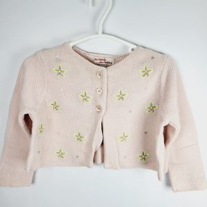 il-etait-une-seconde-fois-boutique-seconde-main-enfants-gilet-fille-9-mois-Du-Pareil-au-meme-vue-avant